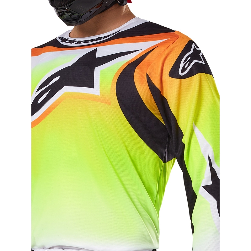 Alpinestars Fluid Wurx Дреха за мотокрос жълто и черно