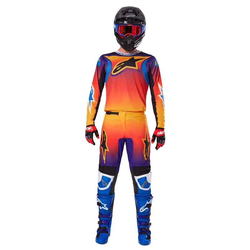 Alpinestars Fluid Wurx Многоцветна маратонка за мотокрос