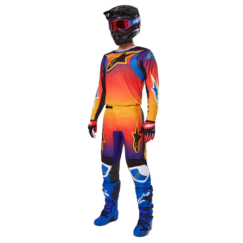 Alpinestars Fluid Wurx Многоцветна маратонка за мотокрос