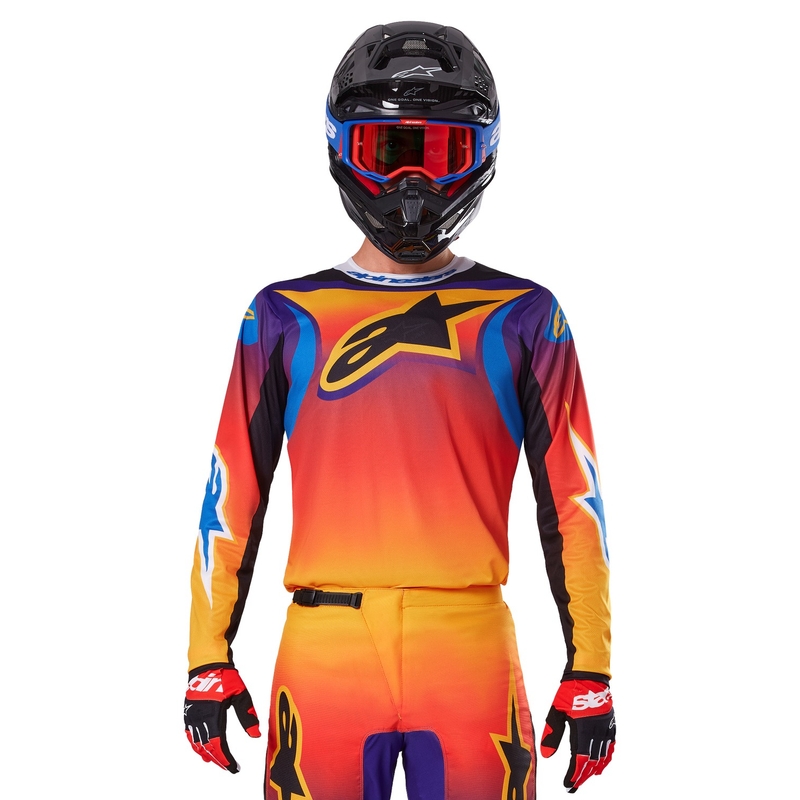 Alpinestars Fluid Wurx Многоцветна маратонка за мотокрос