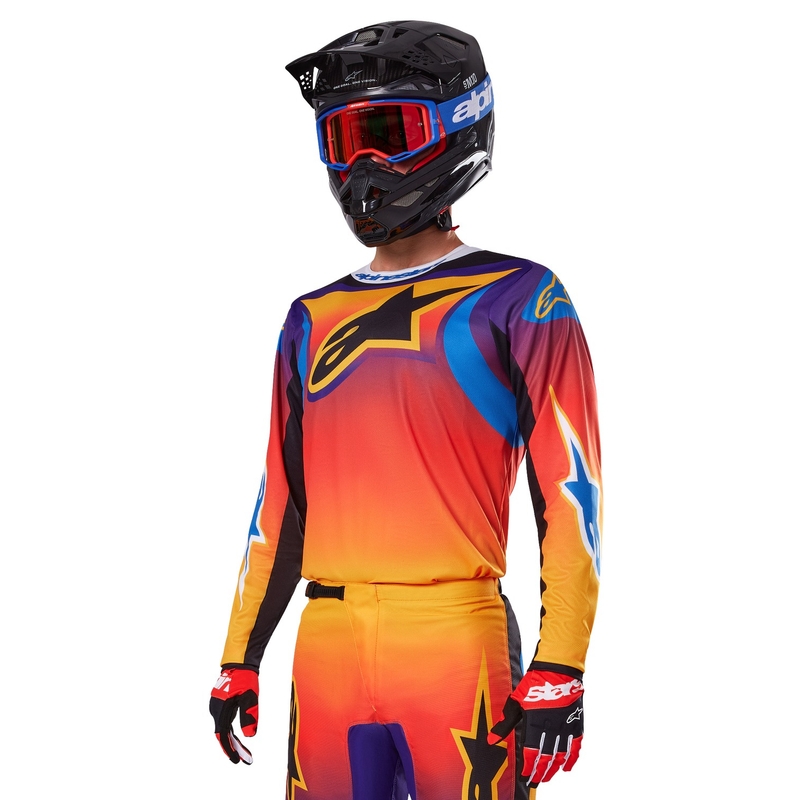 Alpinestars Fluid Wurx Многоцветна маратонка за мотокрос
