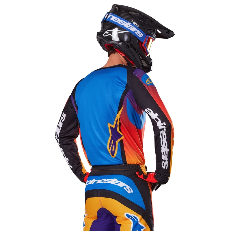 Alpinestars Fluid Wurx Многоцветна маратонка за мотокрос