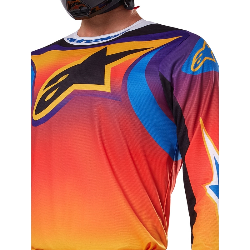 Alpinestars Fluid Wurx Многоцветна маратонка за мотокрос