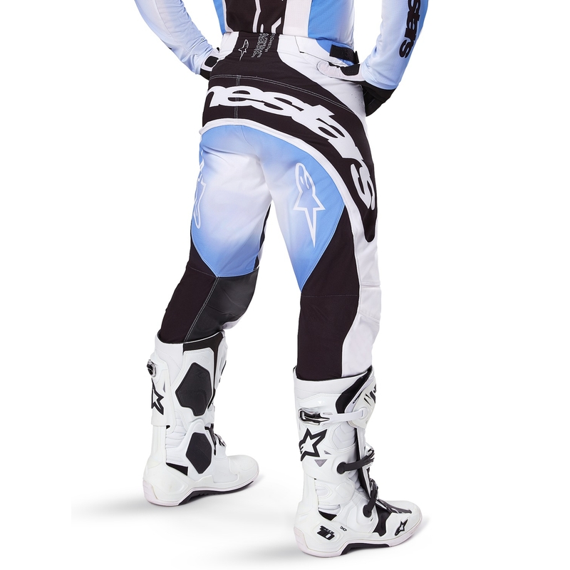 Alpinestars Techstar Melt Панталони за мотокрос Черно и синьо