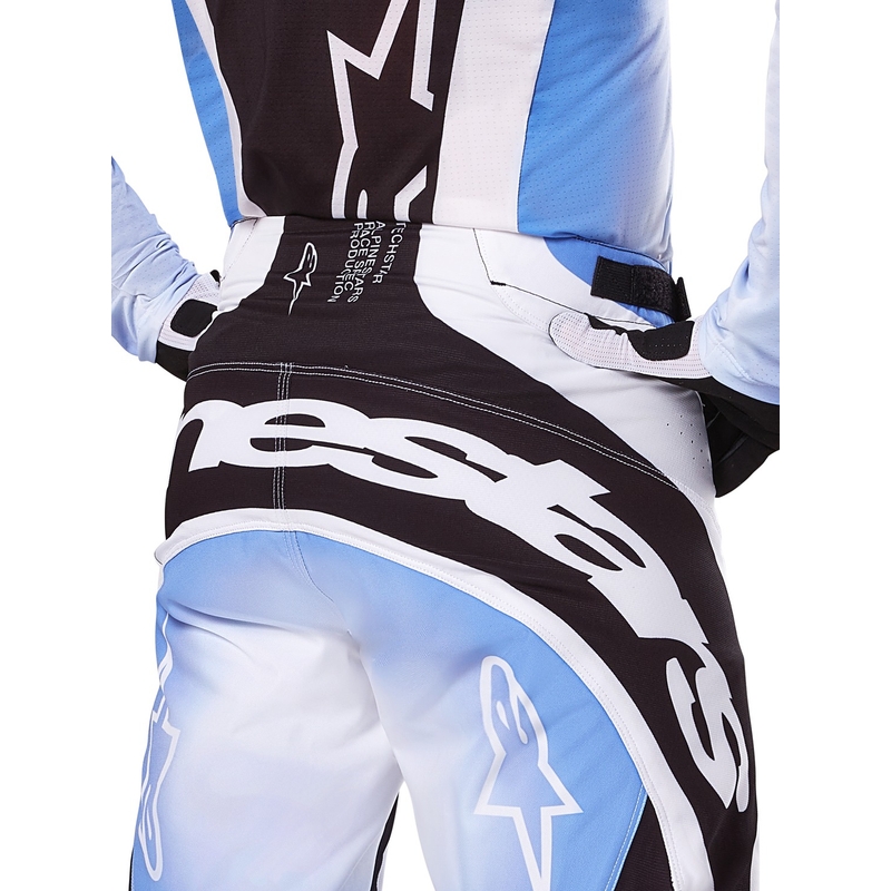 Alpinestars Techstar Melt Панталони за мотокрос Черно и синьо