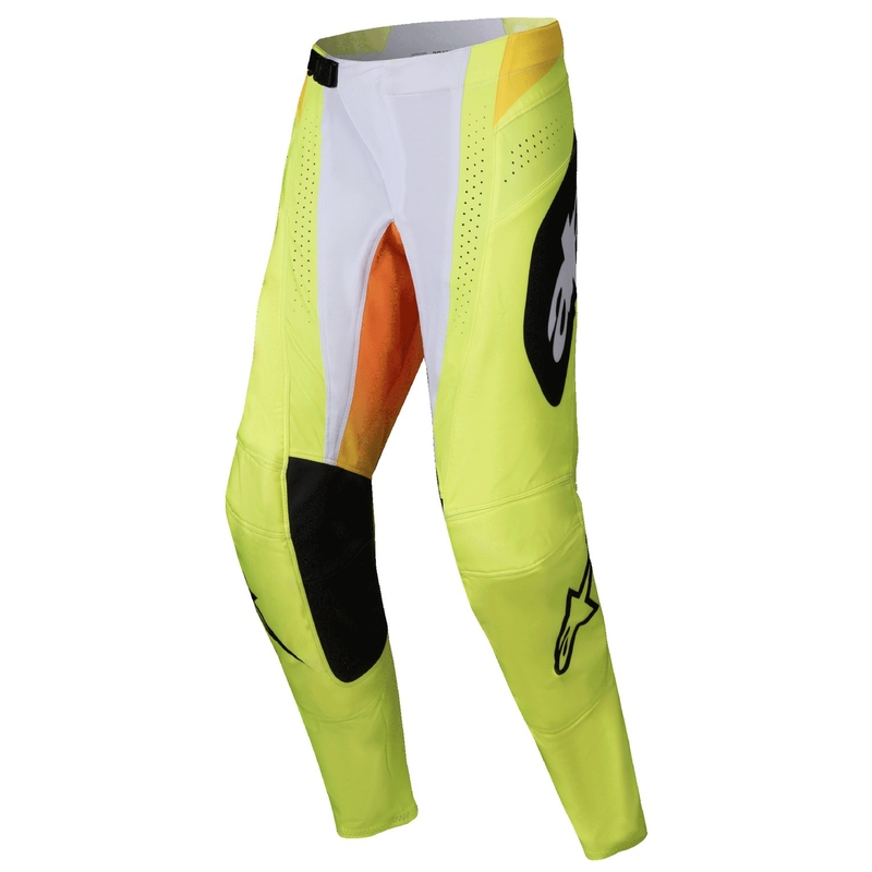 Alpinestars Techstar Melt Панталони за мотокрос Жълто и черно