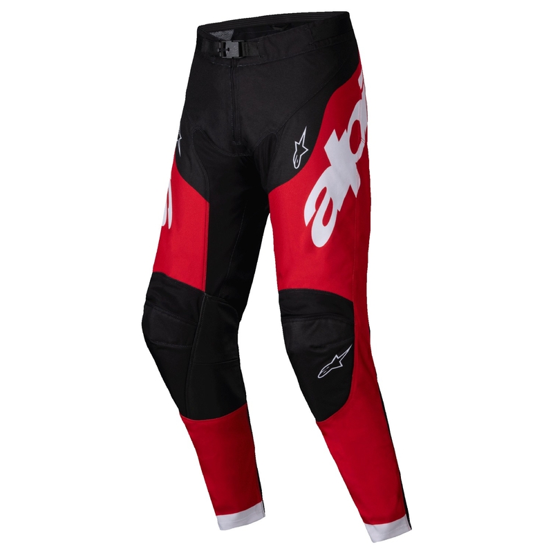 Alpinestars Racer Veil панталони за мотокрос Черно и червено
