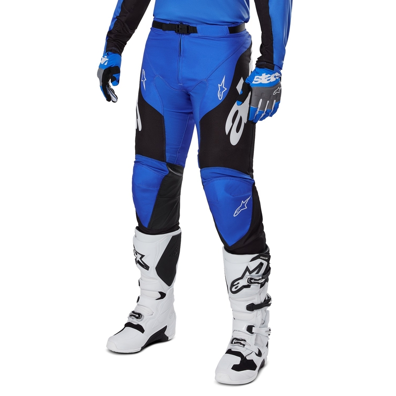 Alpinestars Racer Veil Панталон за мотокрос Синьо и черно