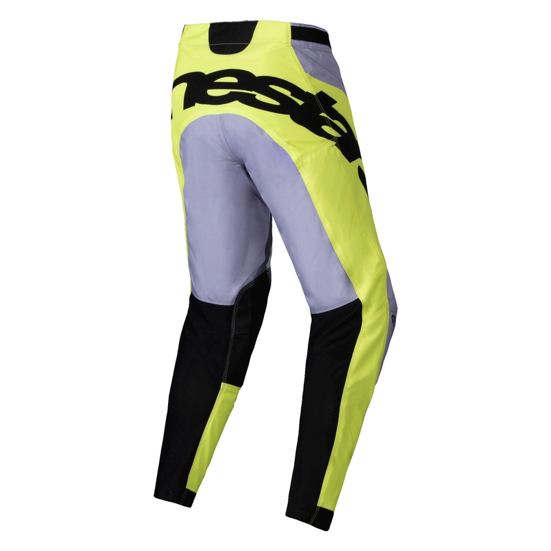 Alpinestars Racer Veil панталони за мотокрос сиво-флуорово жълто