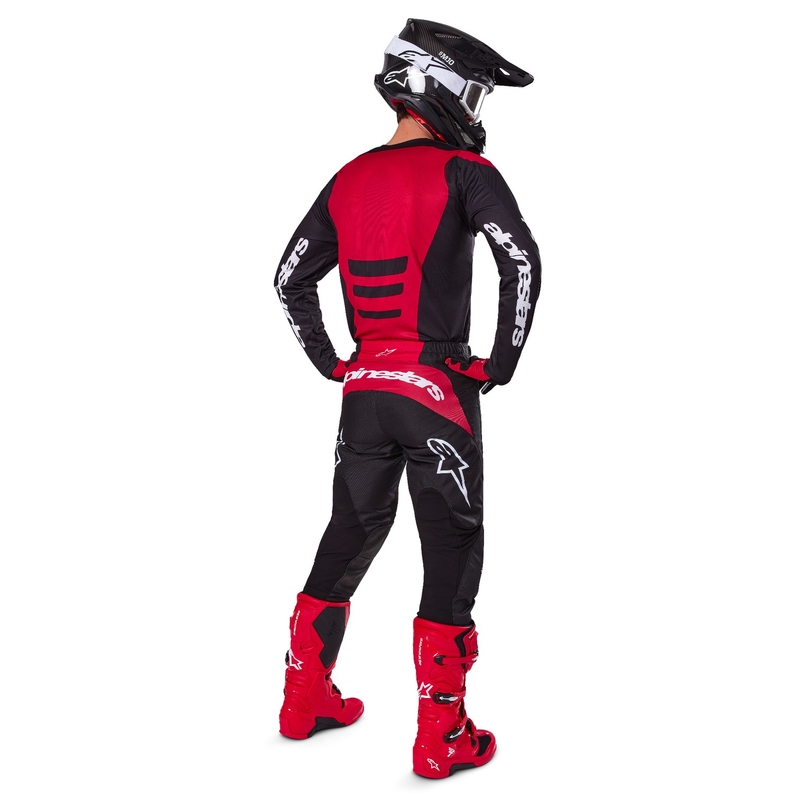 Alpinestars Fluid Haul панталони за мотокрос, черно-бели