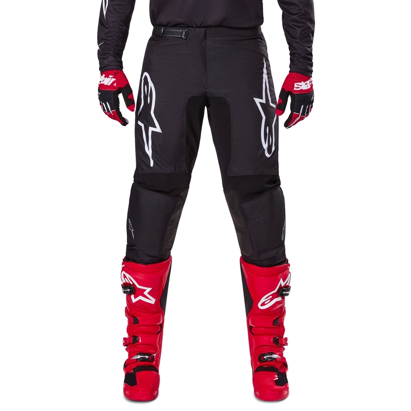Alpinestars Fluid Haul панталони за мотокрос, черно-бели