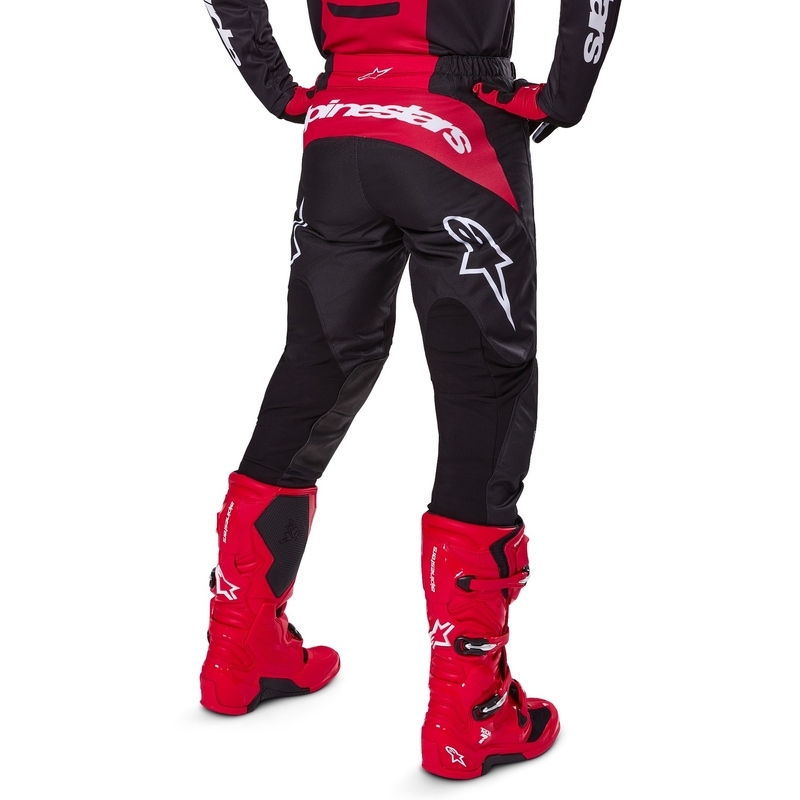 Alpinestars Fluid Haul панталони за мотокрос, черно-бели