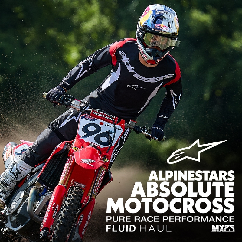 Alpinestars Fluid Haul панталони за мотокрос, черно-бели