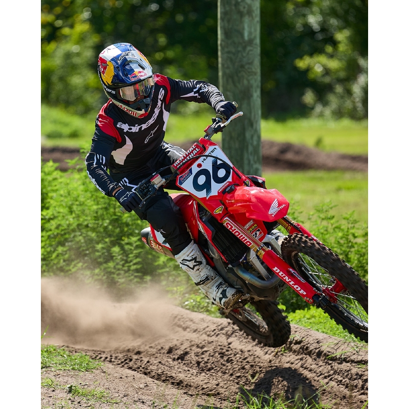 Alpinestars Fluid Haul панталони за мотокрос, черно-бели