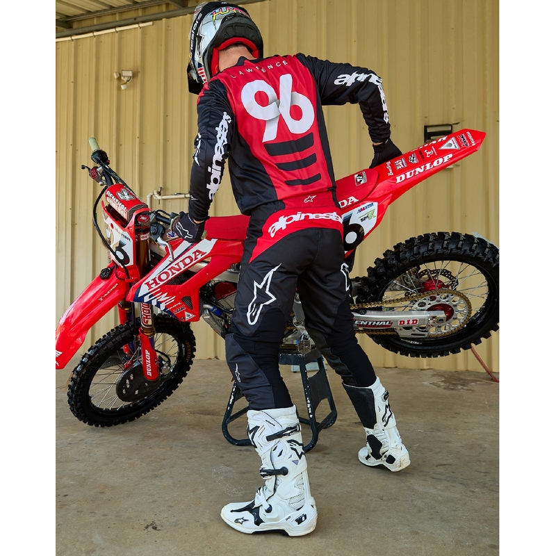 Alpinestars Fluid Haul панталони за мотокрос, черно-бели