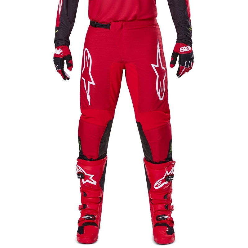 Alpinestars Fluid Haul панталони за мотокрос Червено и черно