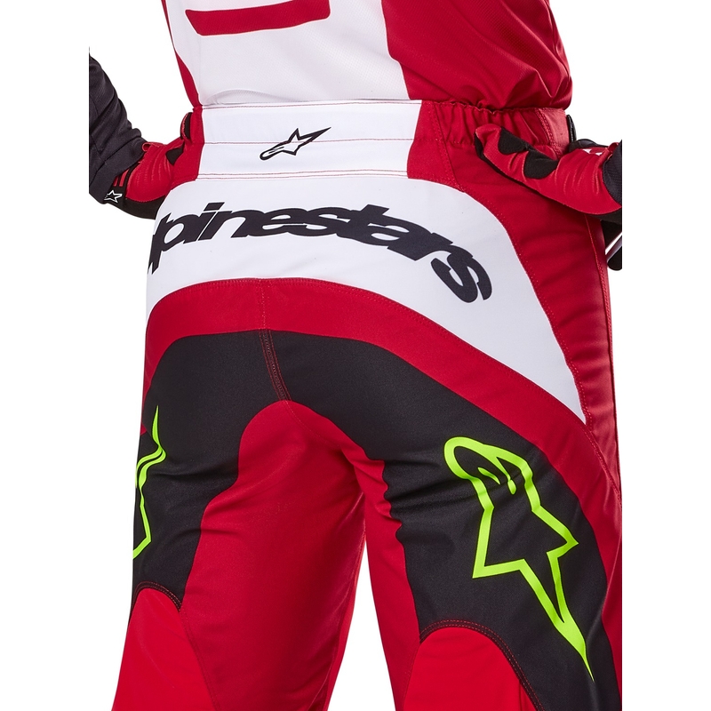 Alpinestars Fluid Haul панталони за мотокрос Червено и черно