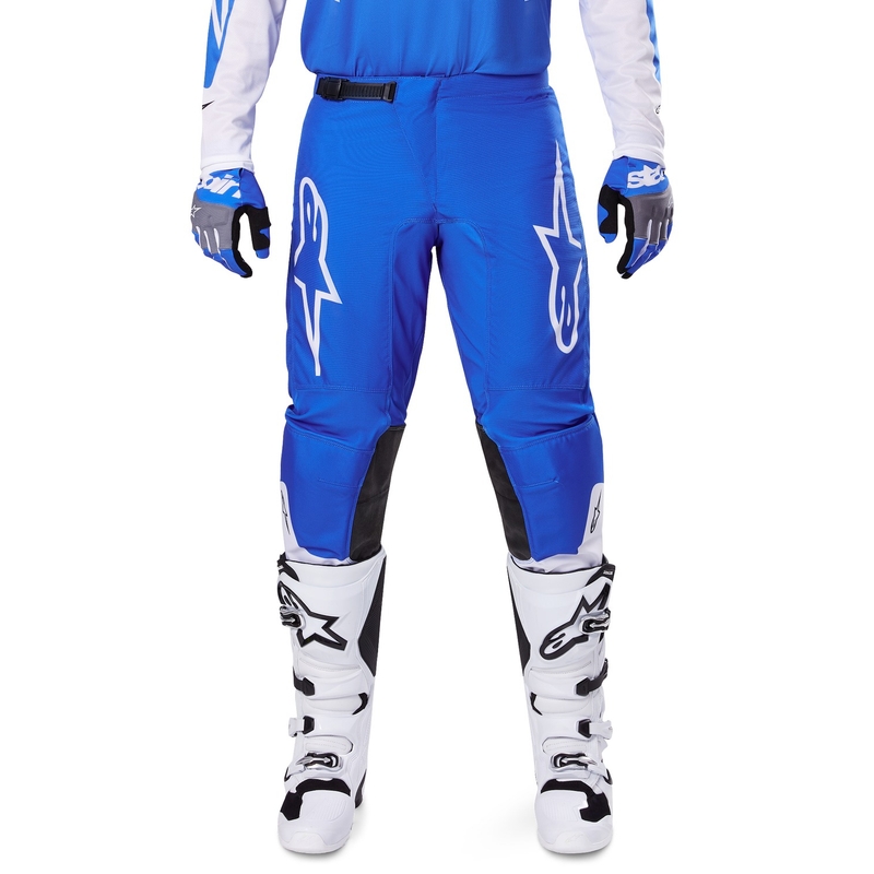 Alpinestars Fluid Haul Панталон за мотокрос Синьо и бяло
