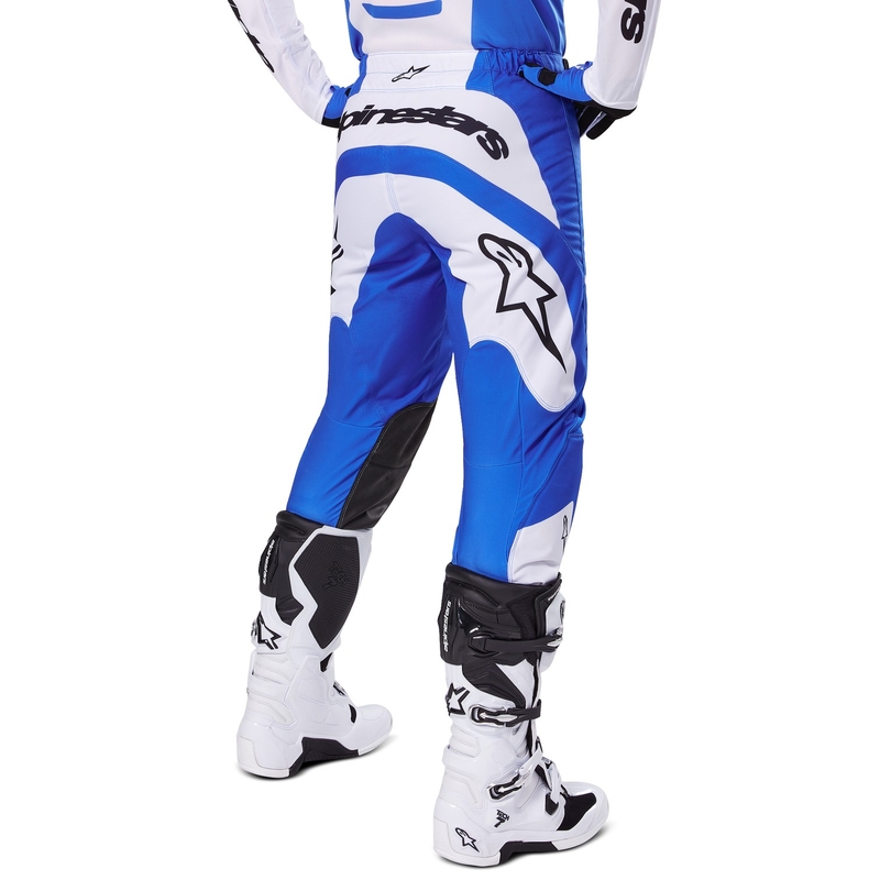 Alpinestars Fluid Haul Панталон за мотокрос Синьо и бяло