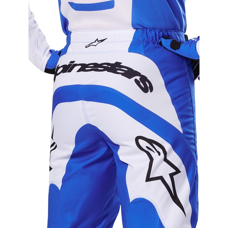 Alpinestars Fluid Haul Панталон за мотокрос Синьо и бяло