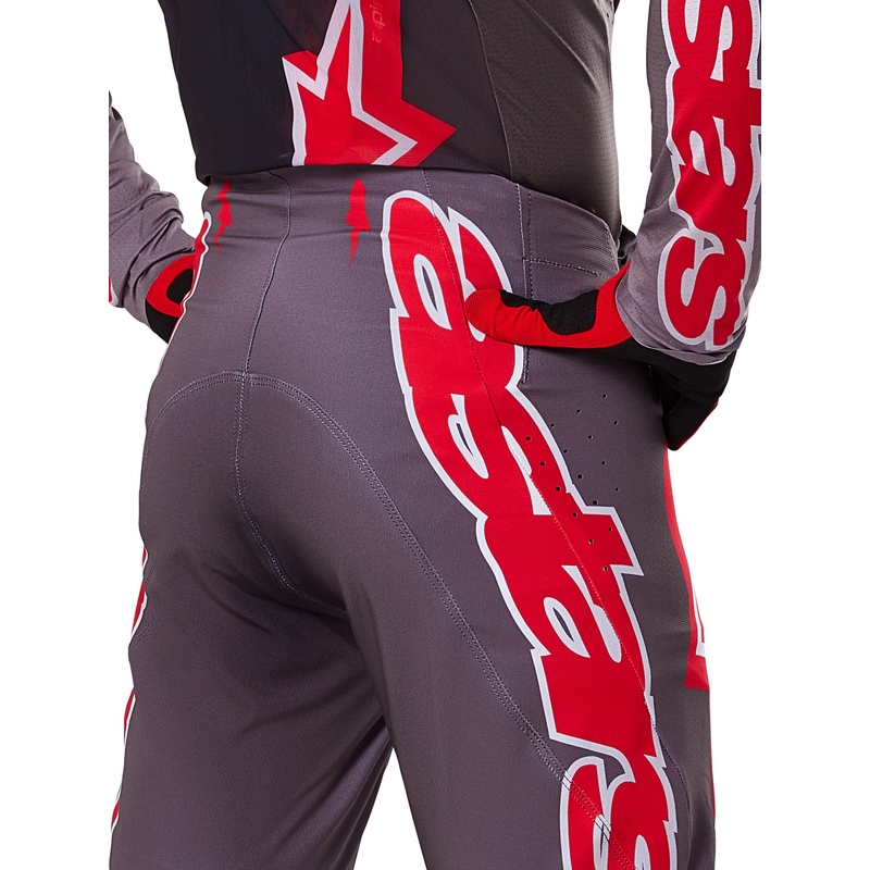Alpinestars Supertech Lipan Smoke Red Панталони за мотокрос