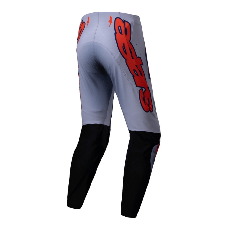 Alpinestars Supertech Lipan панталон за мотокрос сиво-флуо оранжево