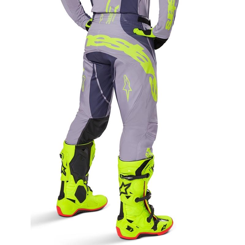 Alpinestars Techstar Dreem панталони за мотокрос сиво-тъмно сиво