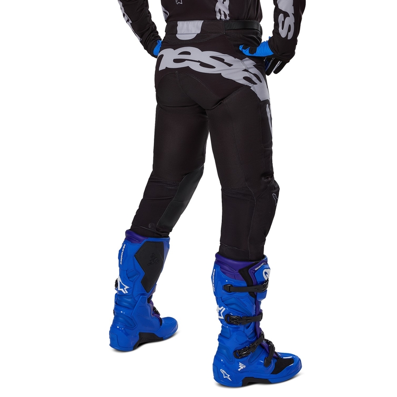 Alpinestars Racer Graphite Панталон за мотокрос черен и сив