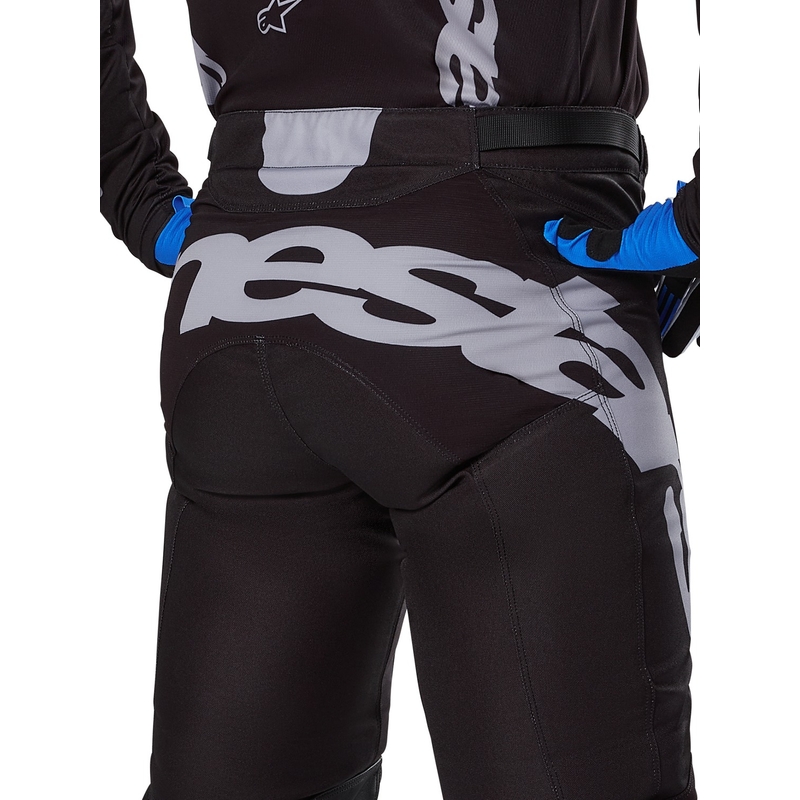 Alpinestars Racer Graphite Панталон за мотокрос черен и сив