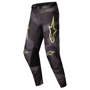 Alpinestars Racer Hollow Панталони за мотокрос тъмно камуфлажно-жълто