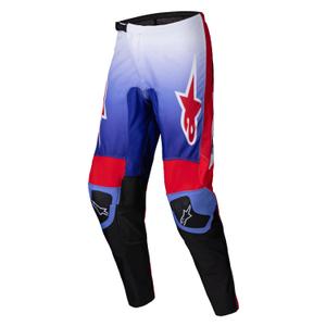 Alpinestars Fluid Wurx панталони за мотокрос лилаво-червени
