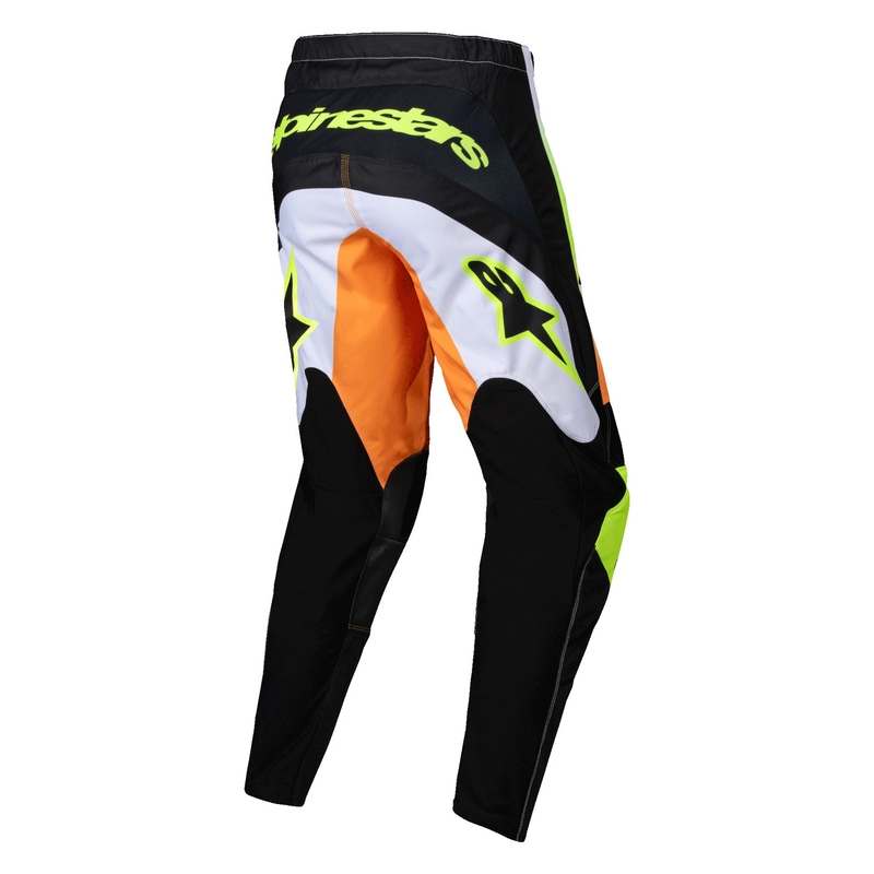 Alpinestars Fluid Wurx панталони за мотокрос Жълто и черно
