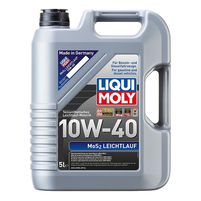 LIQUI MOLY MoS2 Leichtlauf 10W-40 5 л