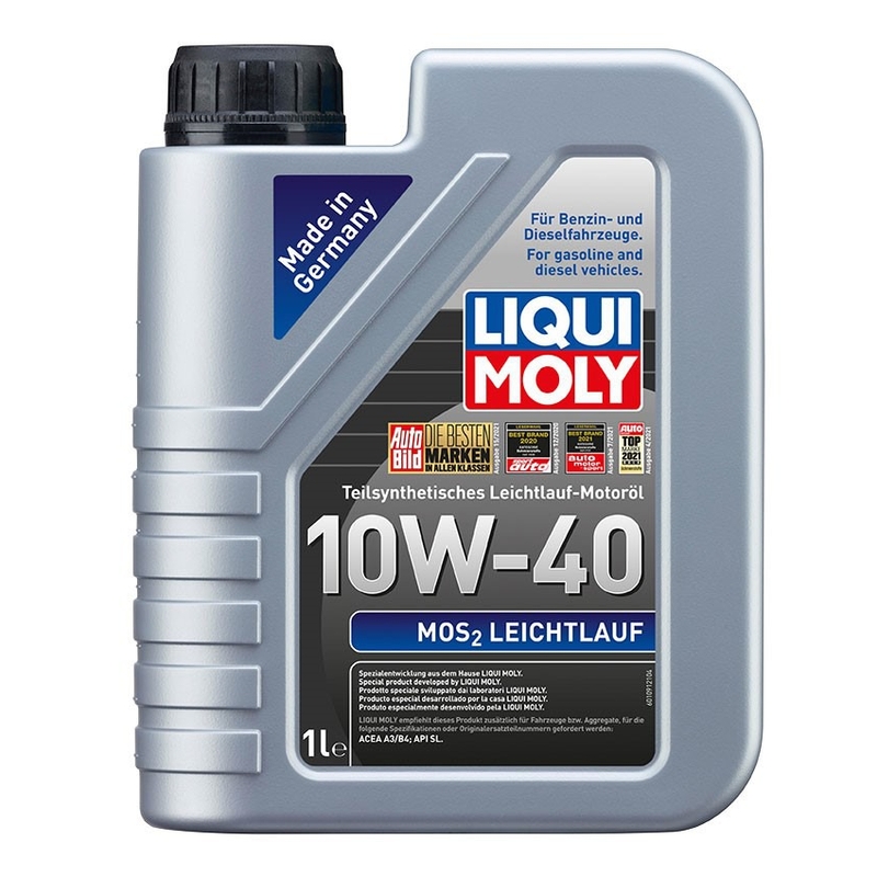 LIQUI MOLY MoS2 Leichtlauf 10W-40 1 л