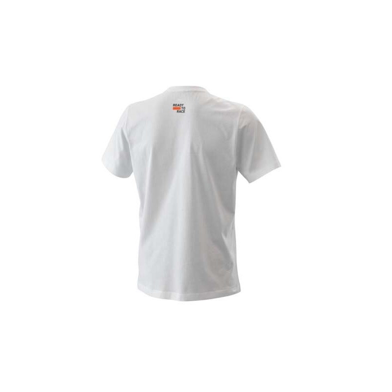 Тениска KTM Tee white