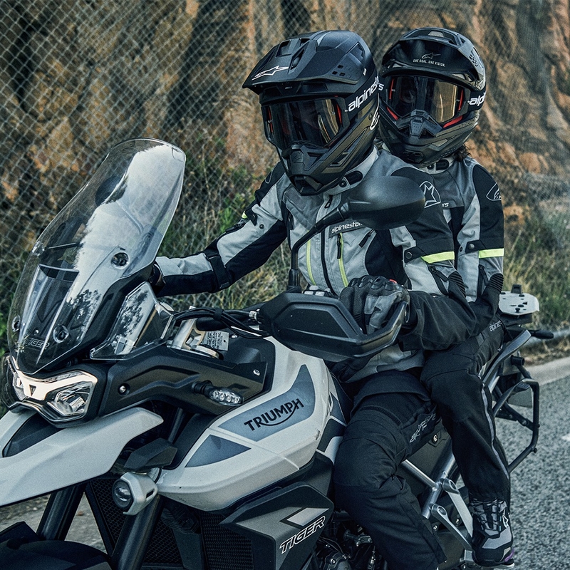 Мотоциклетно яке Alpinestars Bogota PRO Drystar, зелено-черно