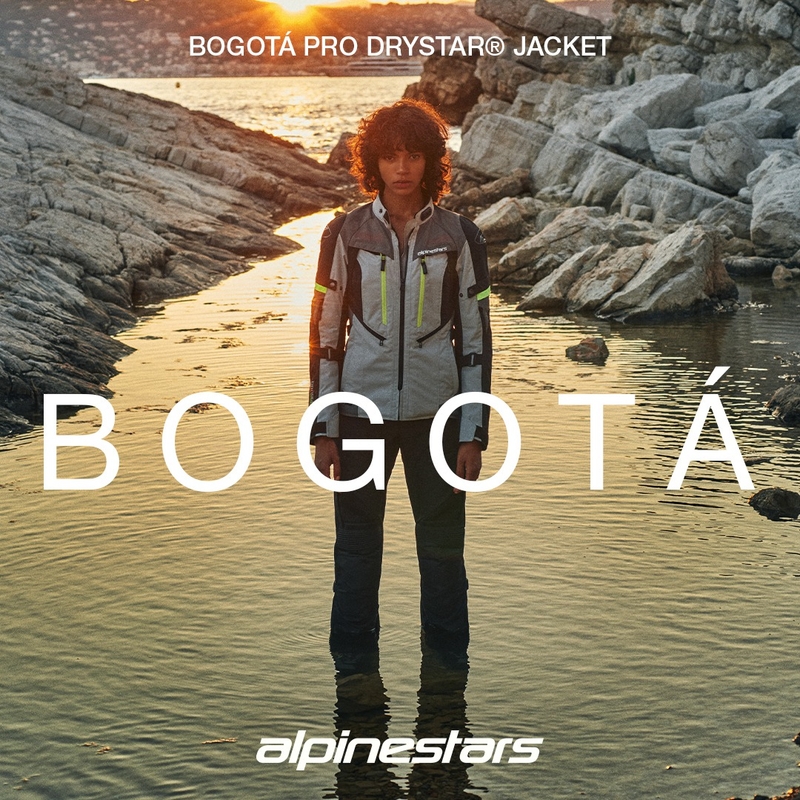 Дамски мотоциклетни панталони Alpinestars Stella Bogota Pro Drystar 4 Season, черни