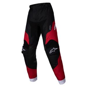 Alpinestars Racer Veil Детски панталони за мотокрос Черно и червено