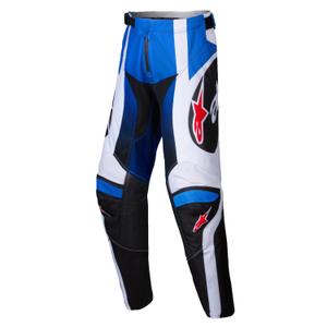 Alpinestars Racer Wurx Детски панталони за мотокрос Синьо и черно