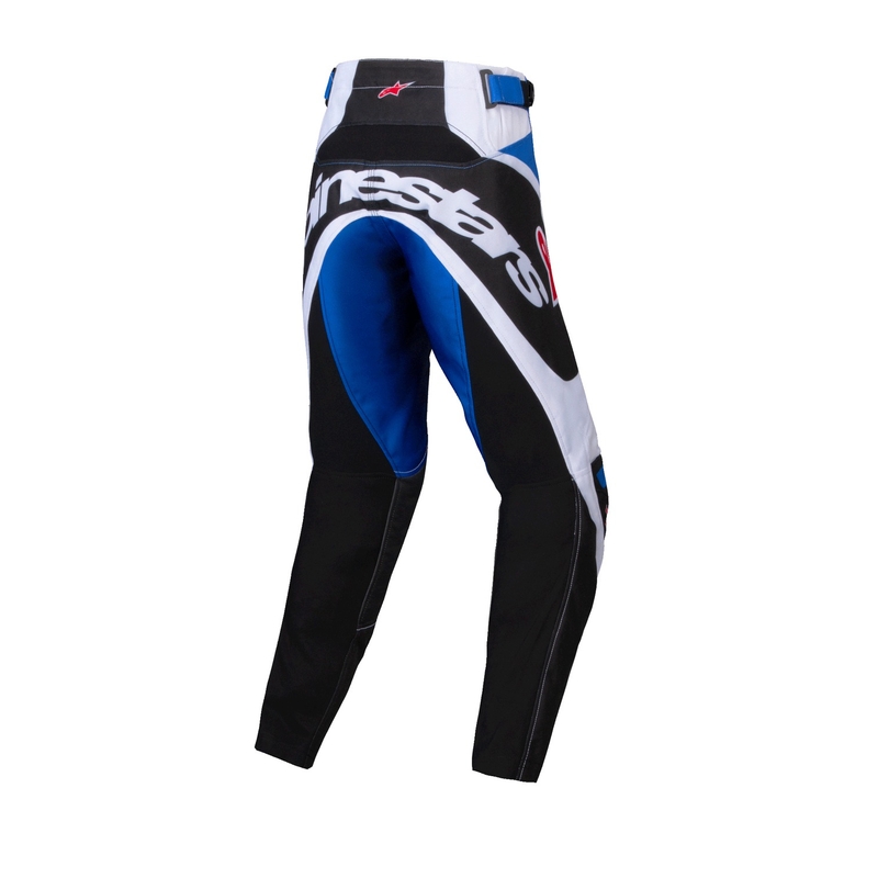 Alpinestars Racer Wurx Детски панталони за мотокрос Синьо и черно