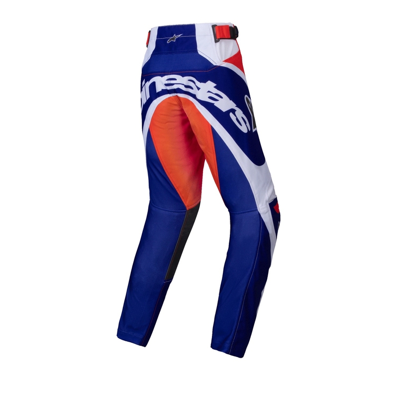 Alpinestars Racer Wurx Детски панталони за мотокрос Многоцветен-бял