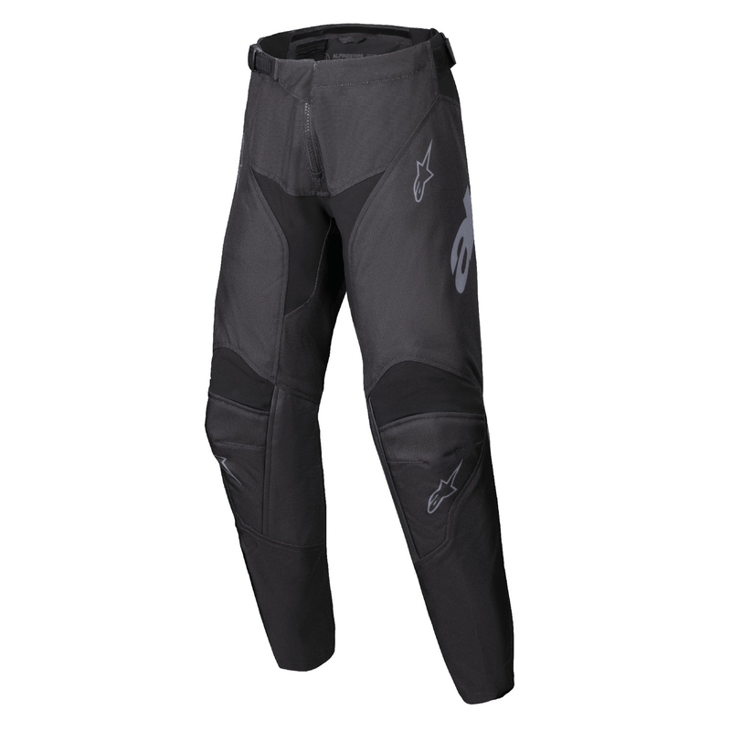 Alpinestars Racer Graphite Детски панталони за мотокрос Черно и сиво