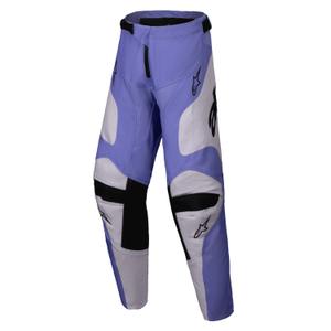 Alpinestars Racer Veil Детски панталони за мотокрос Лилаво и черно