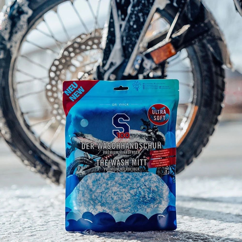 S100 Микрофибърна ръкавица за пране