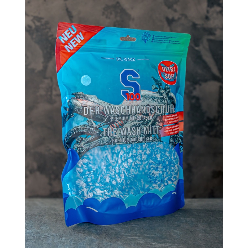 S100 Микрофибърна ръкавица за пране