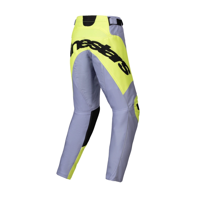 Alpinestars Racer Veil детски панталони за мотокрос сиво-флуорово жълто