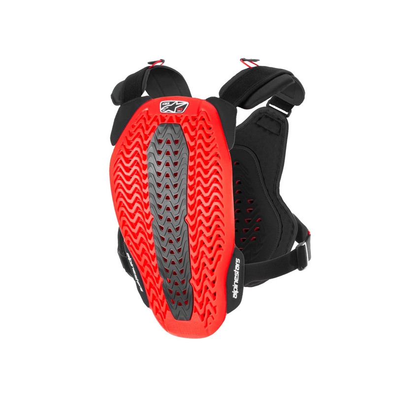 Alpinestars A-5 Plasma протектор за гърдите черно-червено-бял