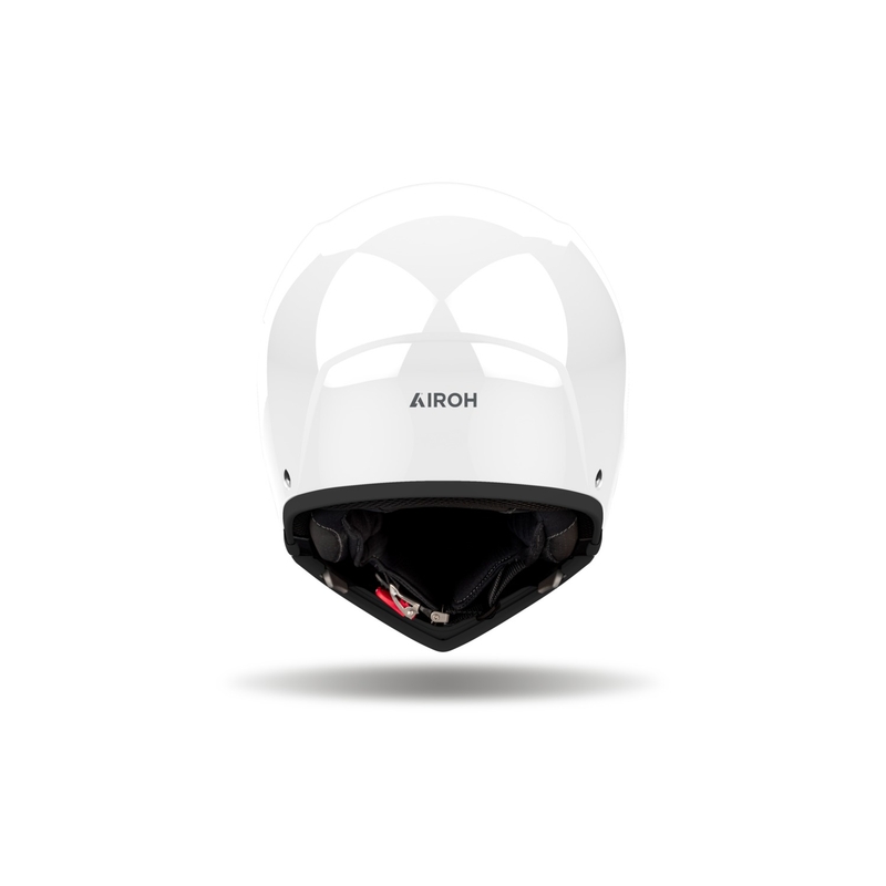 Модулна мотоциклетна каска Airoh J110 Цвят лъскав бял