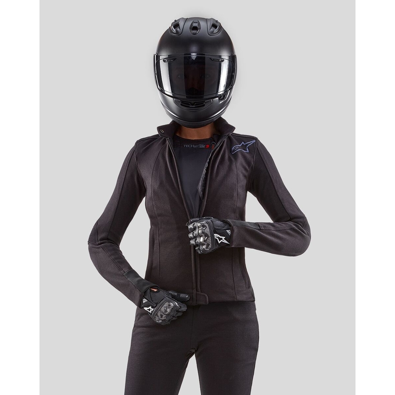 Дамска жилетка с въздушна възглавница Alpinestars Stella TECH-AIR®3 system black-dark grey