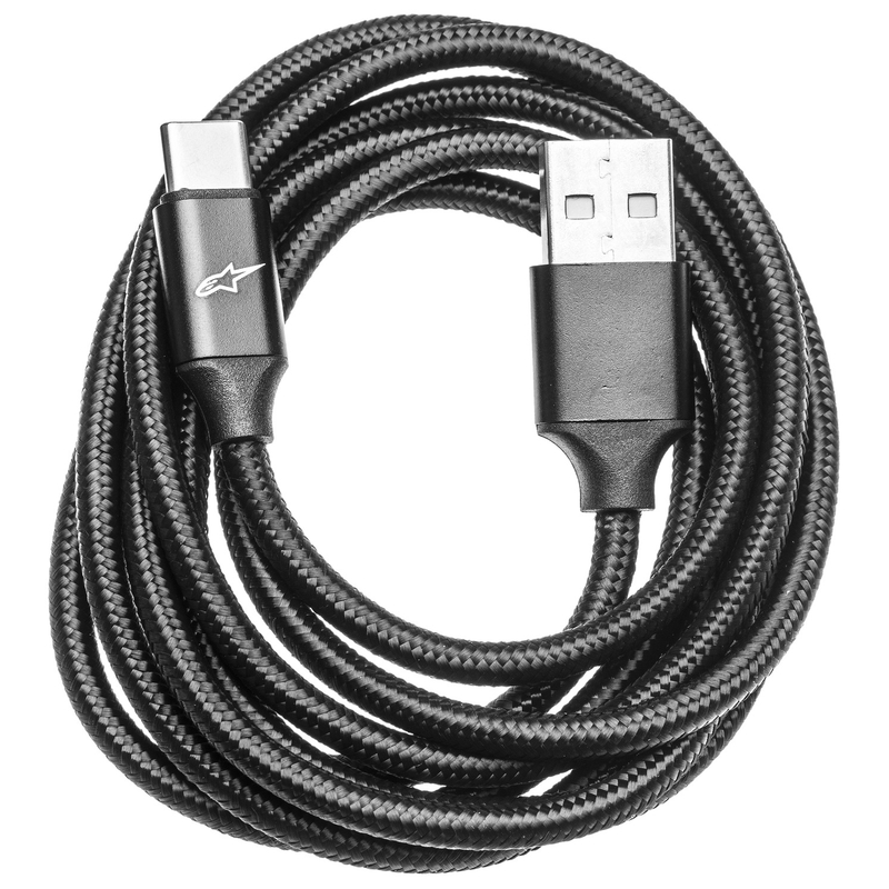 Резервен USB-C кабел за зареждане за системи въздушни възглавници Alpinestars TECH-AIR®10/3/OFF-ROAD/7X